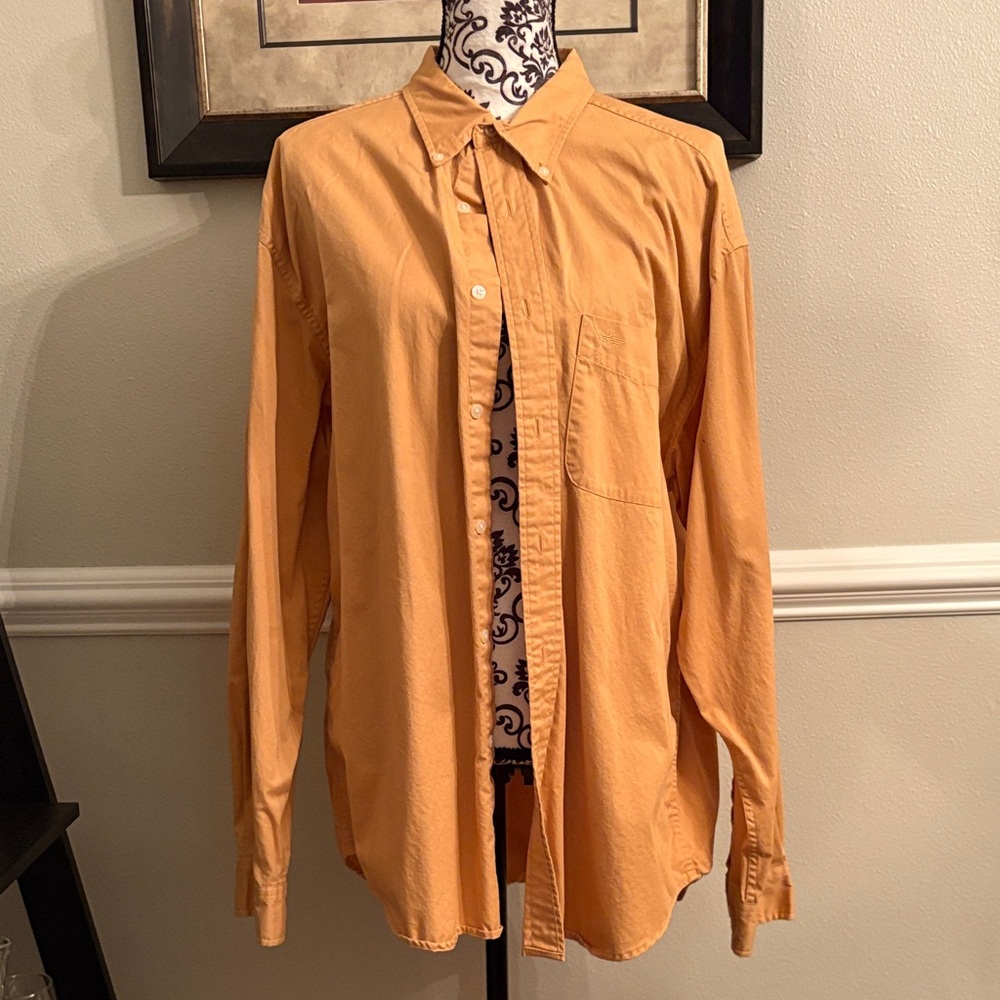 Men's Dusty Mustard Button-Down Shirt